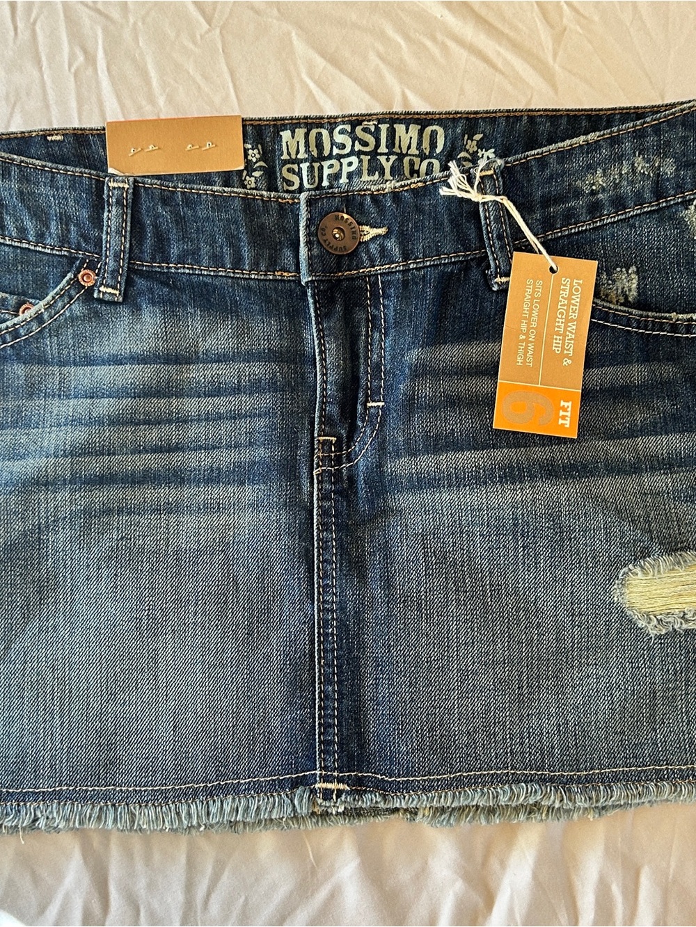 Y2K Vintage Jean Skirt NWT